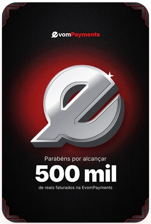 Placa de 500 mil reais faturados